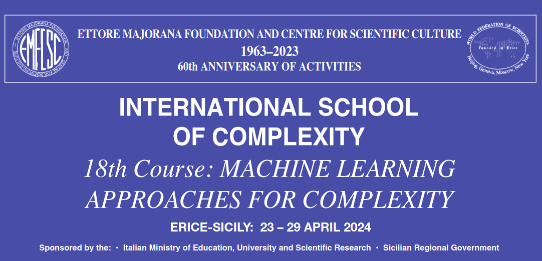 Erice Complexity School, 2024